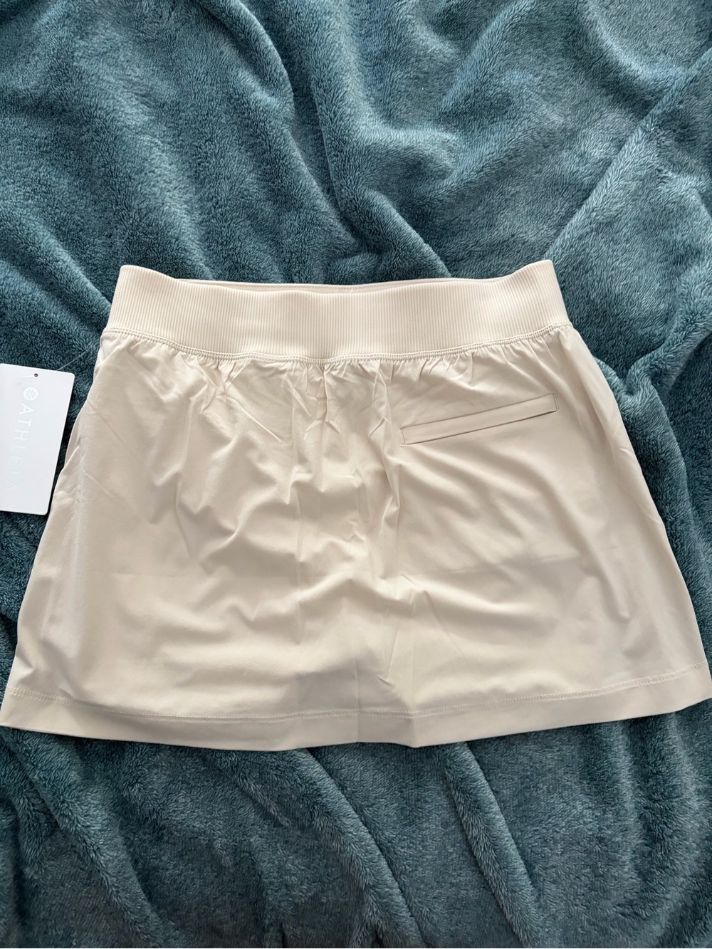 Athleta Cream Active Skort with Pockets - Picture 9 of 13